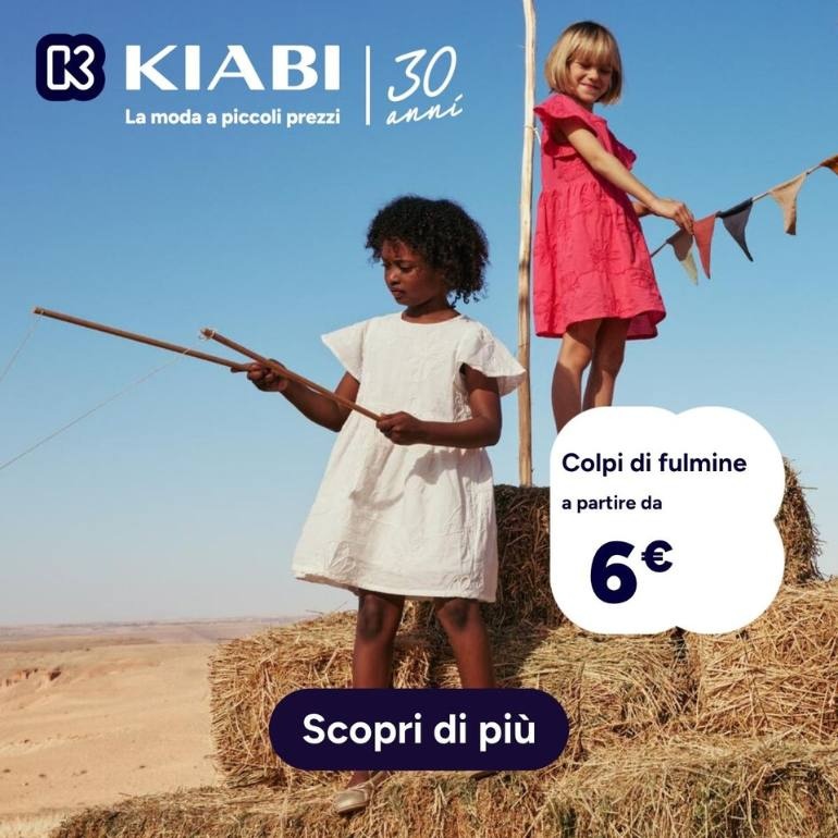 Da KIABI sono tornati i colpi di fulmine!